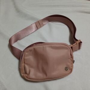 Lululemon Athletica Rose Pink Cross Body Bag